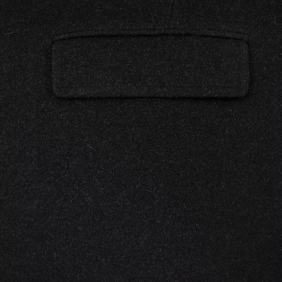 Banana Republic Charcoal Grey Wool Cashmere Lined Vented Overcoat - Picture 6 of 10